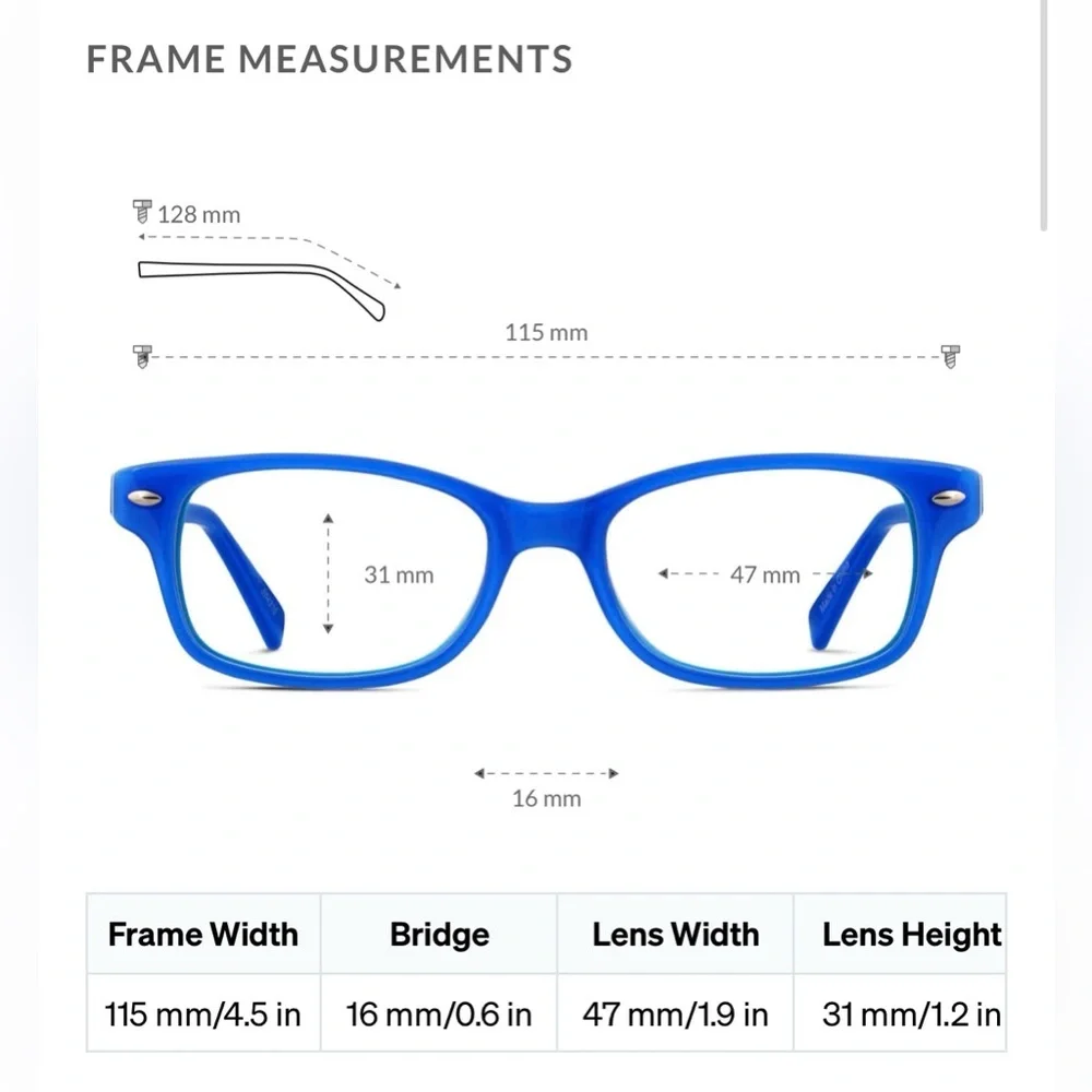 Vibrant Blue Kids Sunglasses